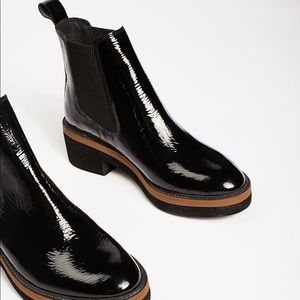 Free People Black Chelsea Boots